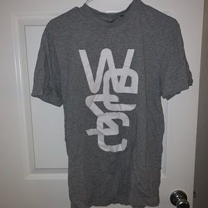 Gray WESC shirt